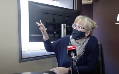 La Natàlia Perez ha presentat algunes de les propostes d’ERC per als propers pressupostos