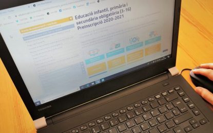 Ja hi ha dates per a la preinscripció del proper curs que serà telemàtica i durant el mes de març