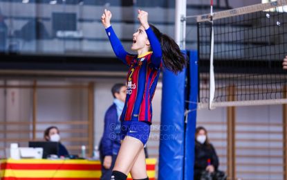 L’Anna Grima és la capitana de l’equip de volei del Barça