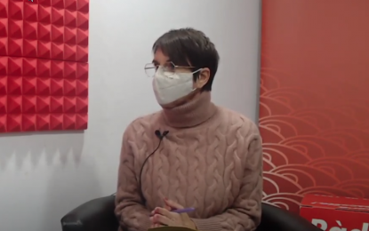 La Marta Paset explica algunes de les propostes que des d’ERC+Gent de Tordera han fet de cara al pressupost 2021
