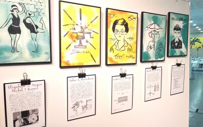 La biblioteca presenta del 9 al 23 de març l’exposició ‘Super Women, Super Inventors’