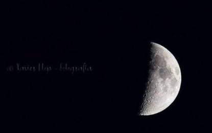 En Xavi Llop ens explica la tècnica correcta per fotografiar la lluna