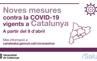 Torna el confinament comarcal aquest divendres, també per a bombolles de convivència