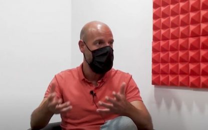 En Josep Llorens explica què aportaran a Tordera els nous equipaments de l’Hospital de Pobres i l’Arxiu Municipal a l’entrevista amb els polítics