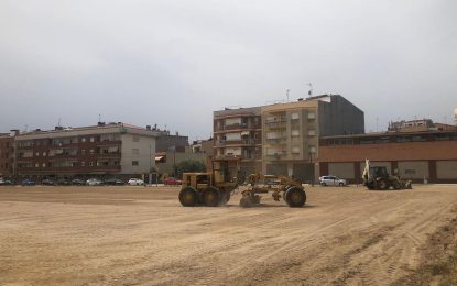 L’Ajuntament duu a terme arranjaments als pàrquings de sorra del poble