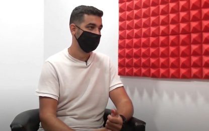 El regidor de festes presenta la programació de la Festa Major 2021 a l’entrevista amb els polítics