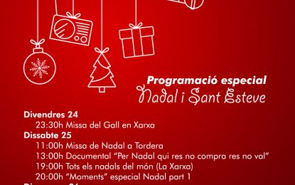 Ràdio Tordera estrena novetats a la programació de Nadal