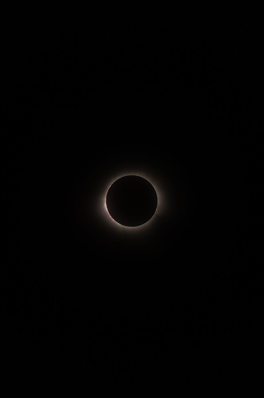 total eclipse of the sun